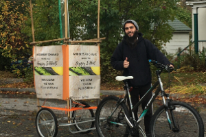 Tal with the Pedi Sukkah 